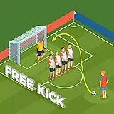play Soccer Free Kick